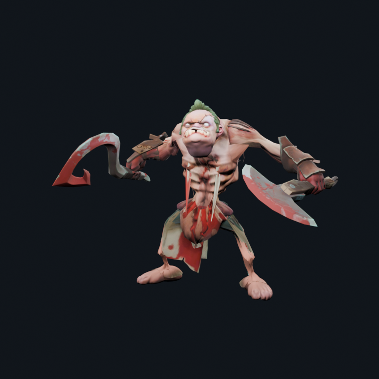 Кастомная модель Тощий Pudge из readyChanger